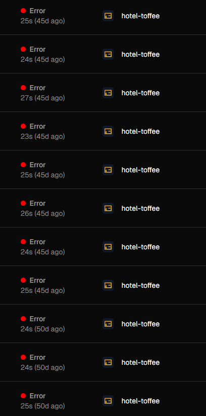 Stream Of Errors