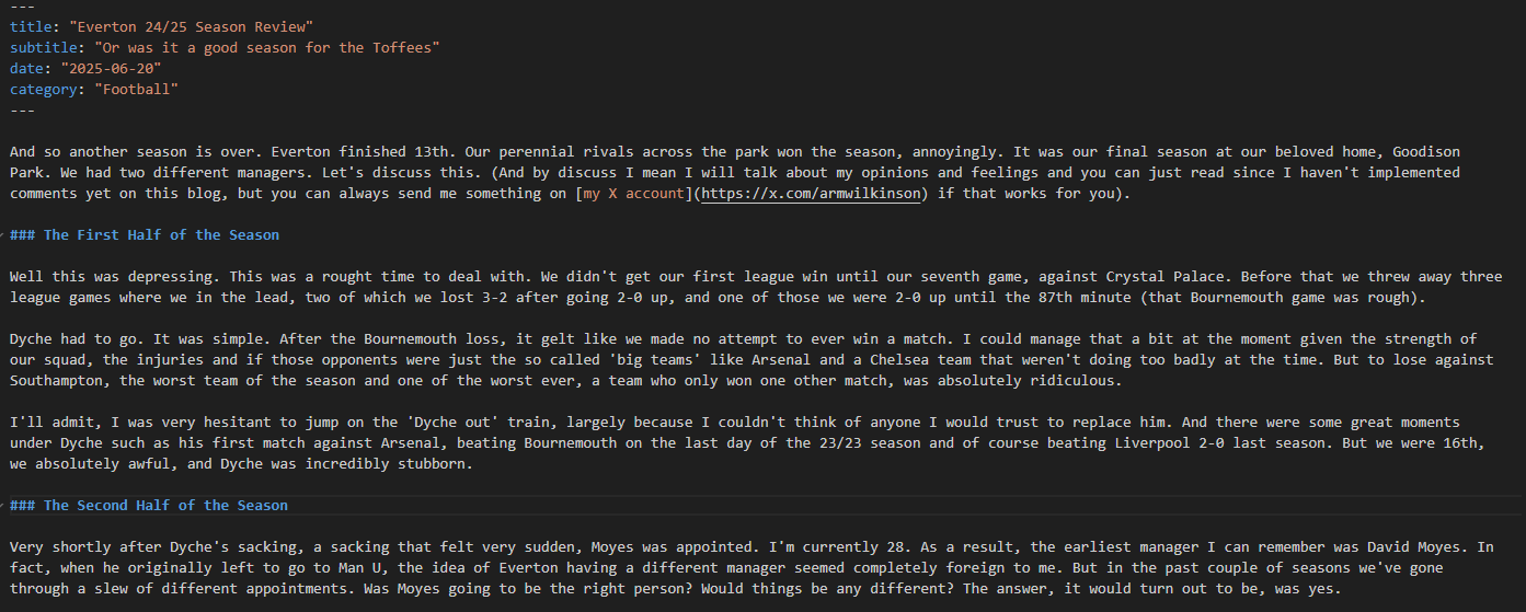 Markdown Example